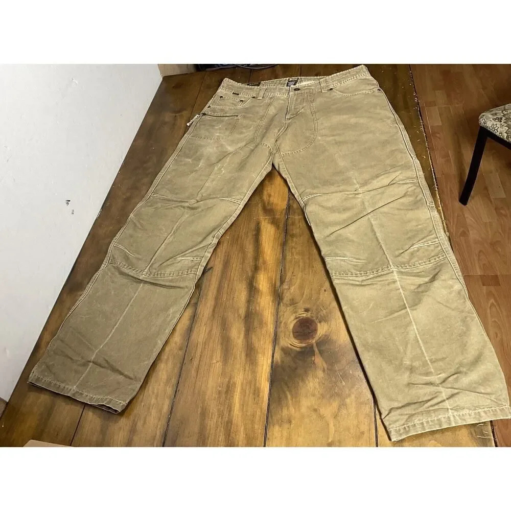Kuhl Men's Lightweight Workwear Chinos in Khaki Tan